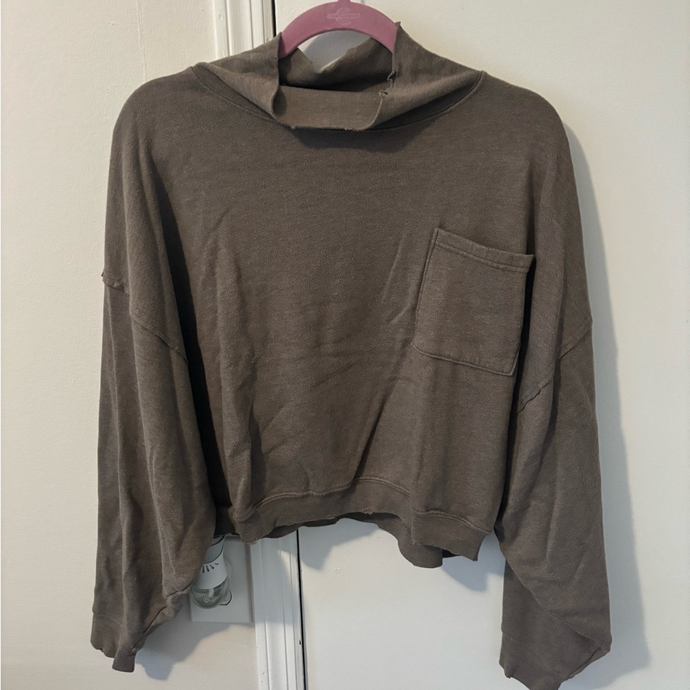 WE THE FREE cropped sweater